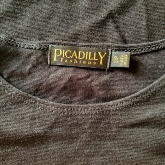 Picadilly Floral  Print Button T Shirt Sz Small - Picture 8 of 9